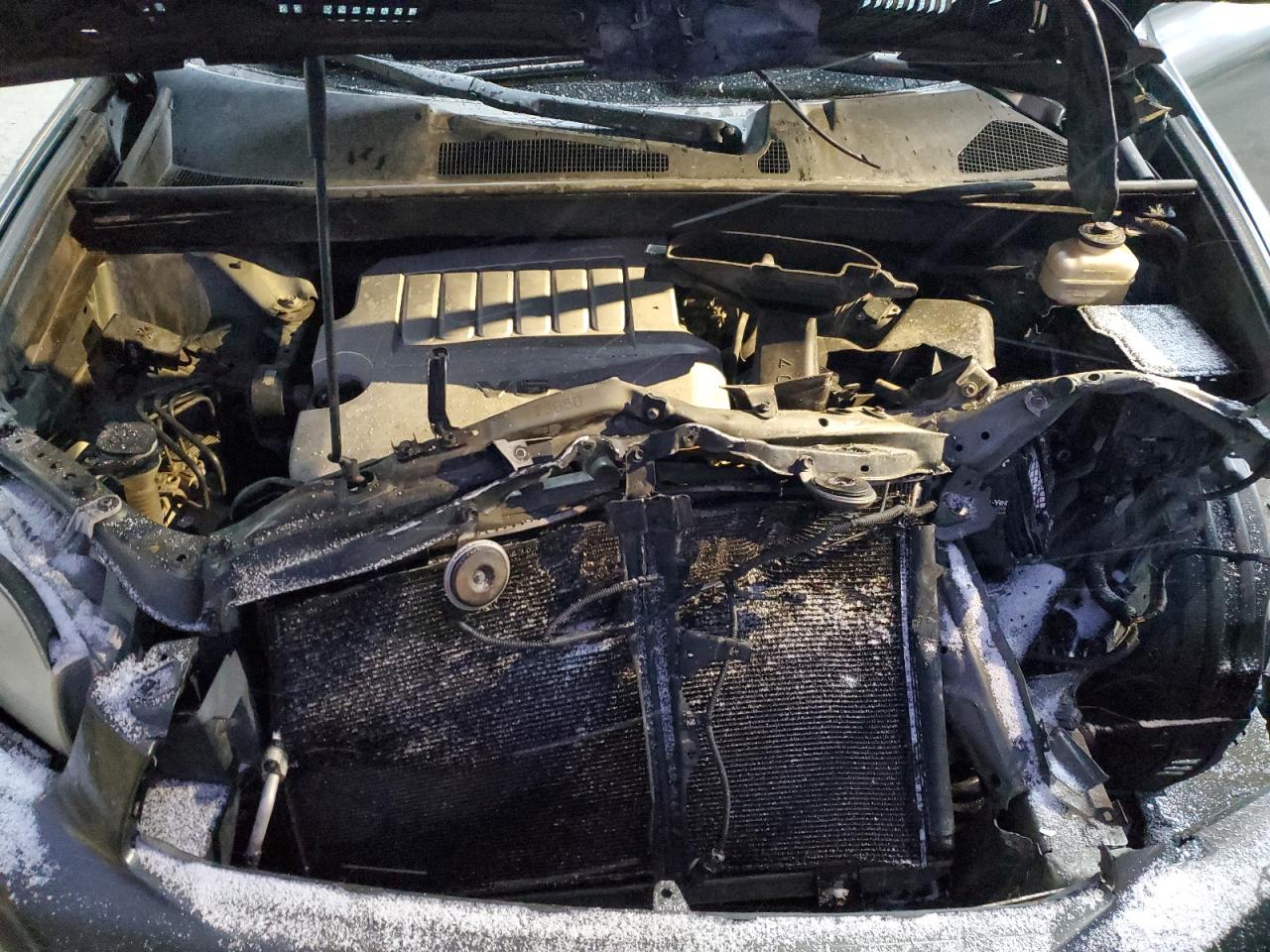 2010 Toyota Highlander VIN 5TDBK3EH2AS008232 Copart auction photo, front end damage thumbnail 12