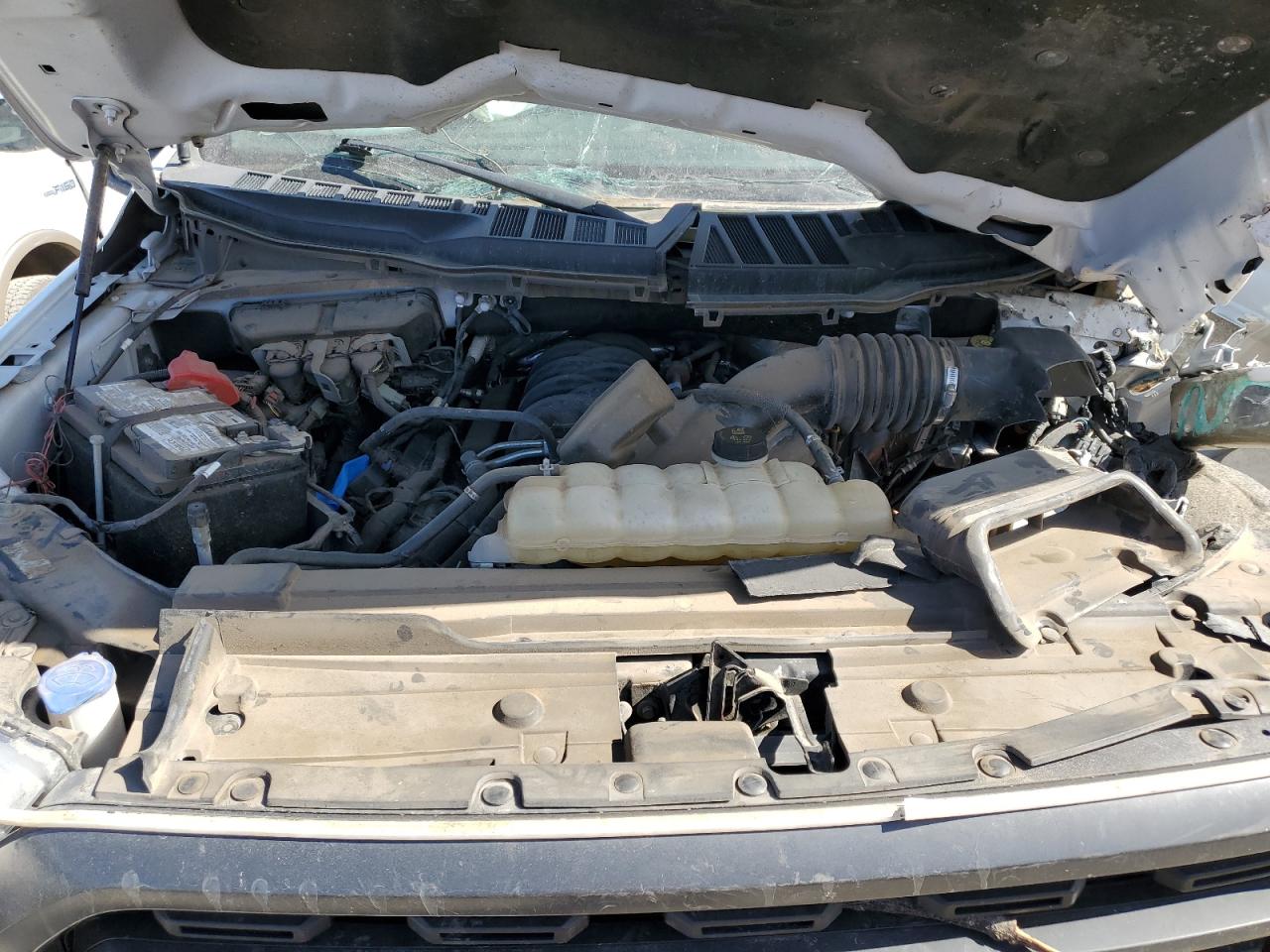 2022 Ford F-150 VIN 1FTFW1E54NFB82213 Copart auction photo, all over damage thumbnail 11