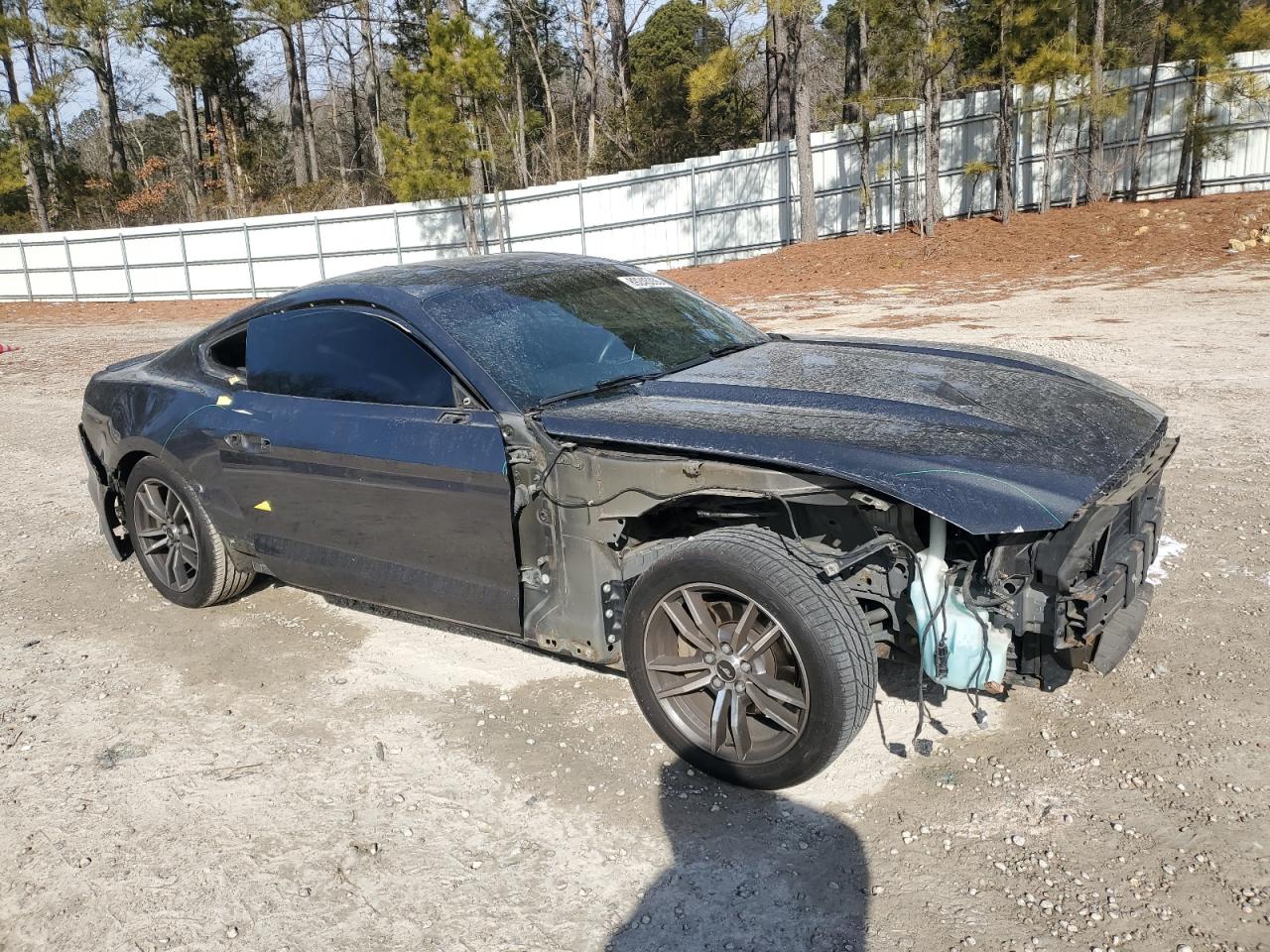 2015 Ford Mustang VIN 1FA6P8TH0F5306719 Copart auction photo, all over damage thumbnail 4