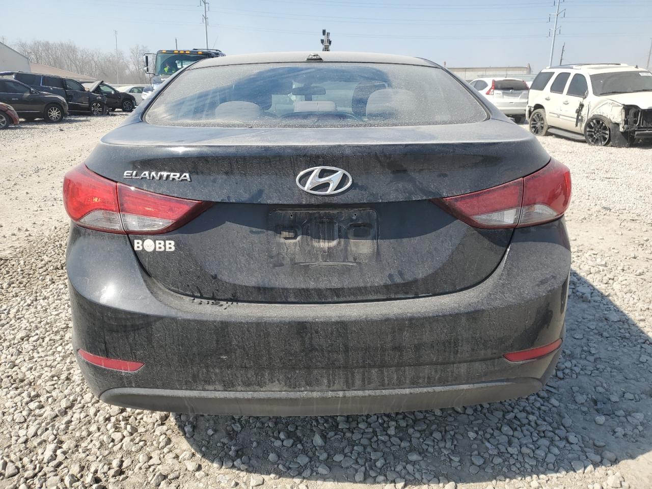 2016 Hyundai Elantra VIN 5NPDH4AE6GH696761 Copart auction photo, front end damage thumbnail 6