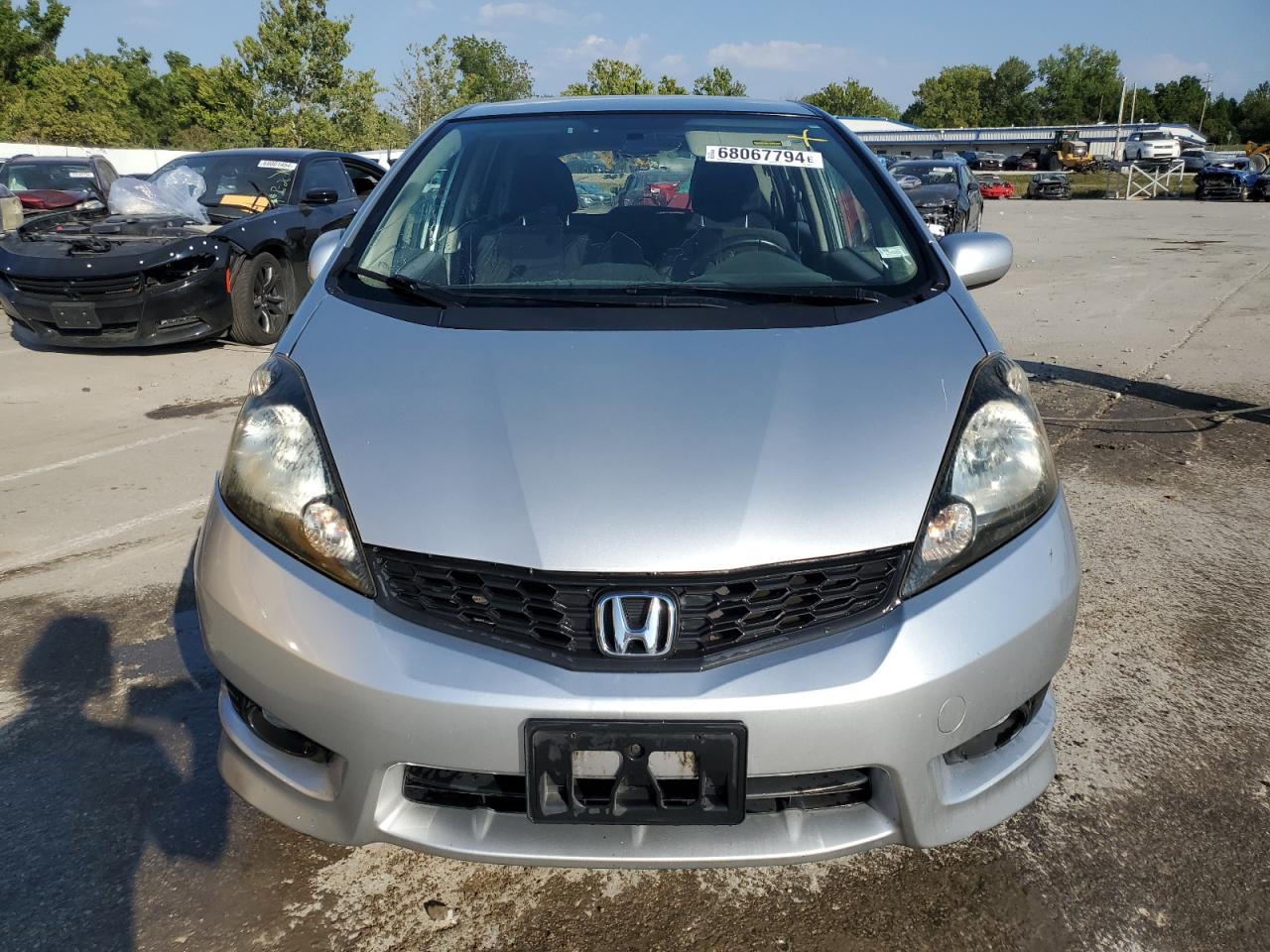 2012 Honda Fit VIN JHMGE8H50CC000533 Copart auction photo, side damage thumbnail 5