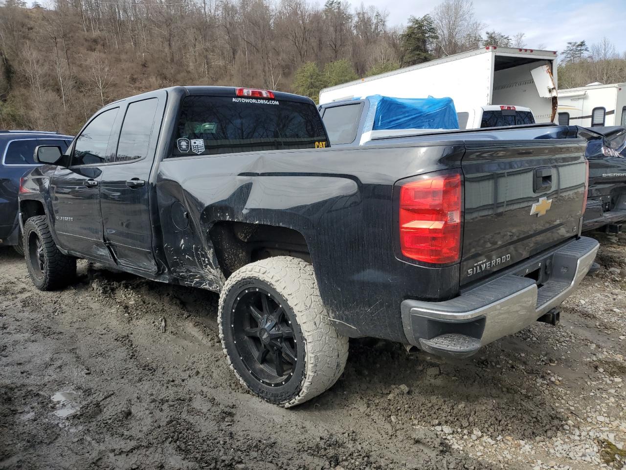 2016 Chevrolet Silverado VIN 1GCVKREC6GZ129079 Copart auction photo, side damage thumbnail 2