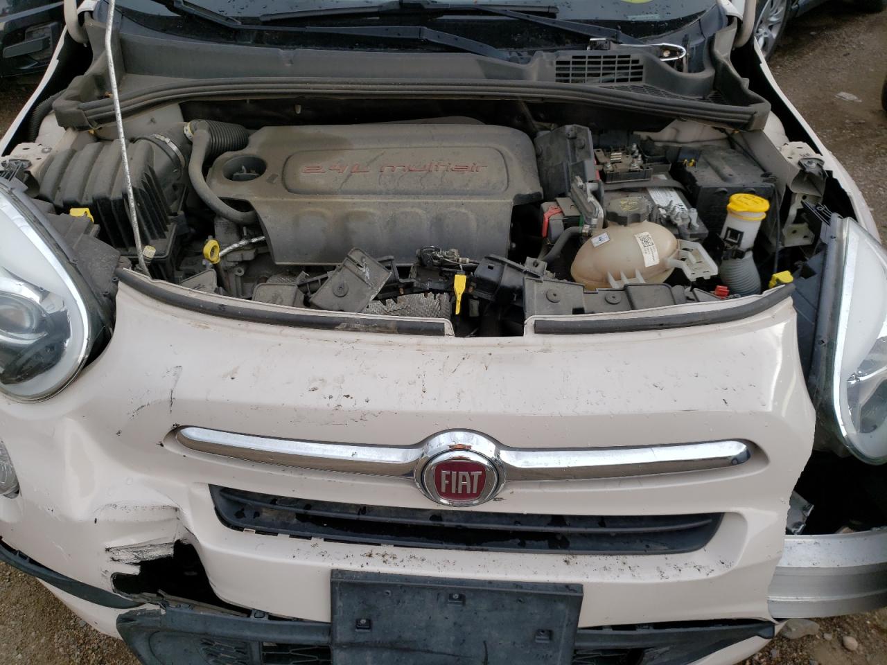 2016 Fiat 500 VIN ZFBCFYBT0GP337954 Copart auction photo, front end / side damage thumbnail 12