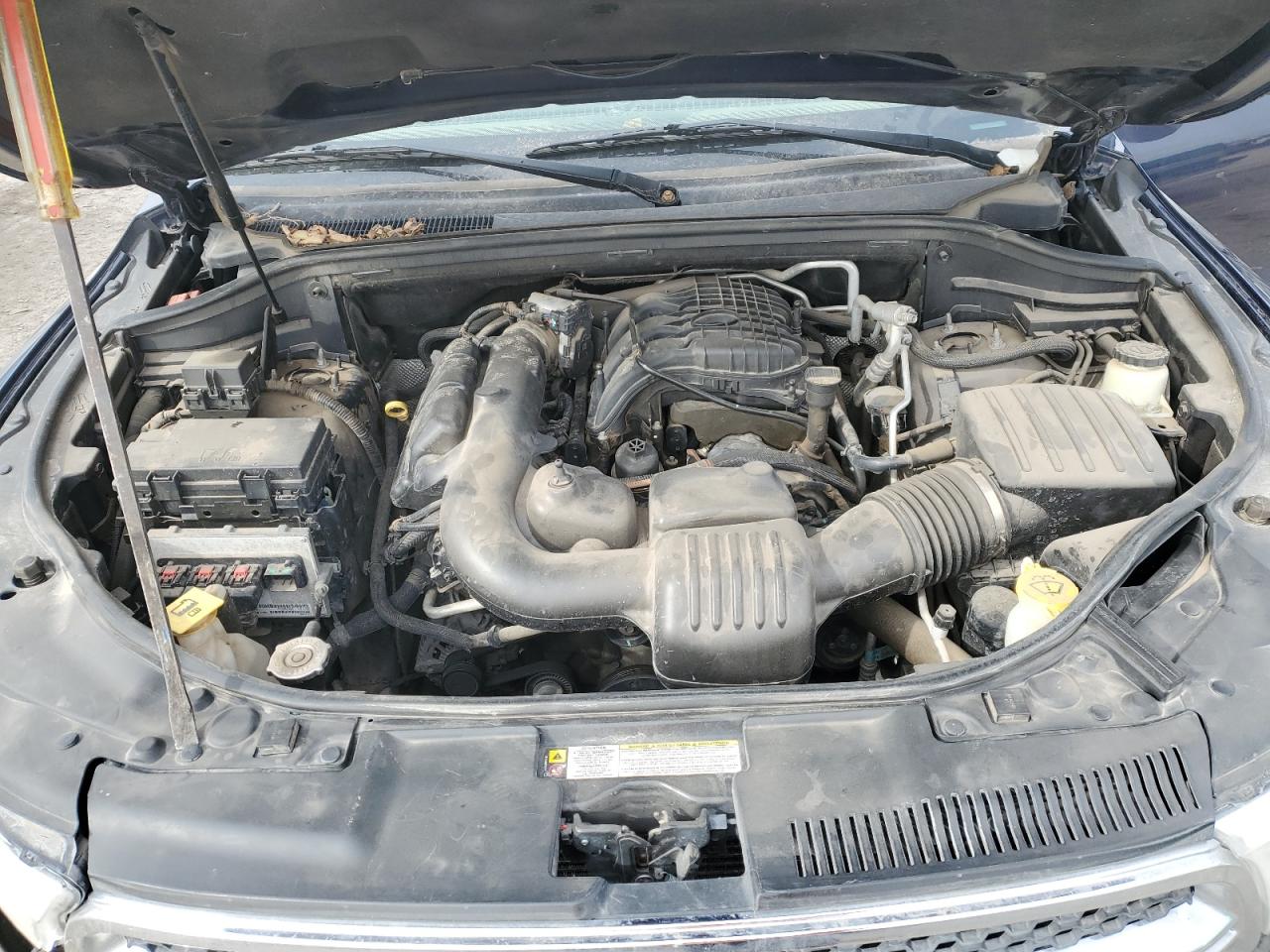 2013 Dodge Durango VIN 1C4RDJDG6DC593103 Copart auction photo, front end damage thumbnail 12