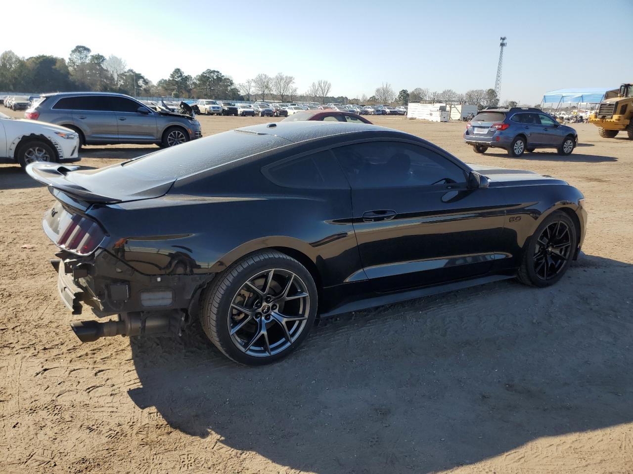 2017 Ford Mustang VIN 1FA6P8CF5H5256191 Copart auction photo, rear end damage thumbnail 3