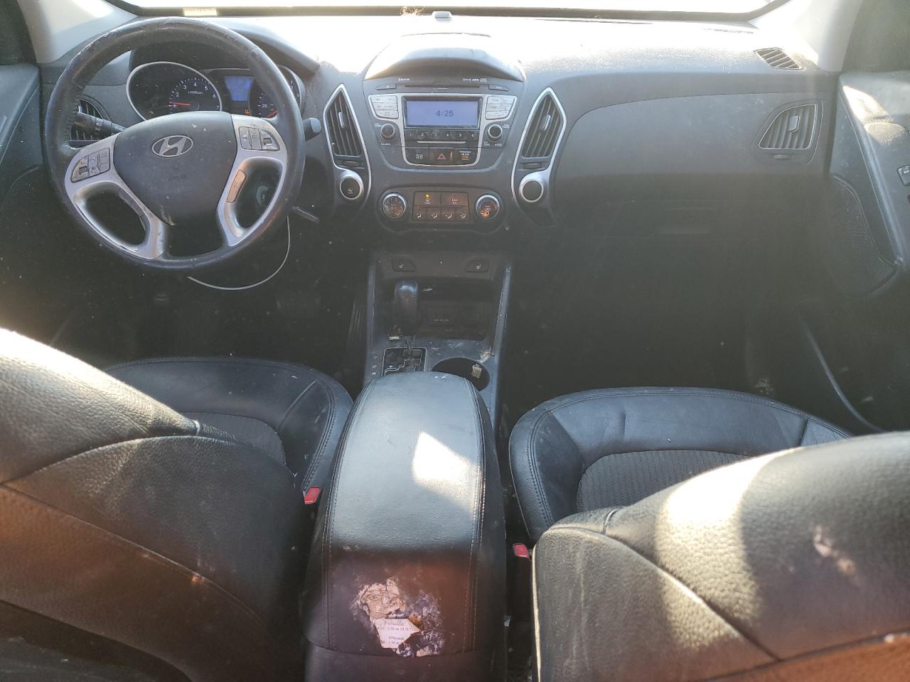 2013 Hyundai Tucson VIN KM8JU3ACXDU655327 Copart auction photo, front end damage thumbnail 8