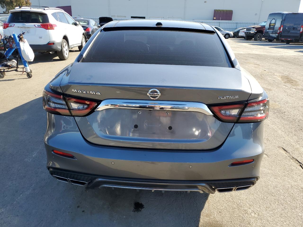 2020 Nissan Maxima VIN 1N4AA6FV6LC385757 Copart auction photo, front end damage thumbnail 6