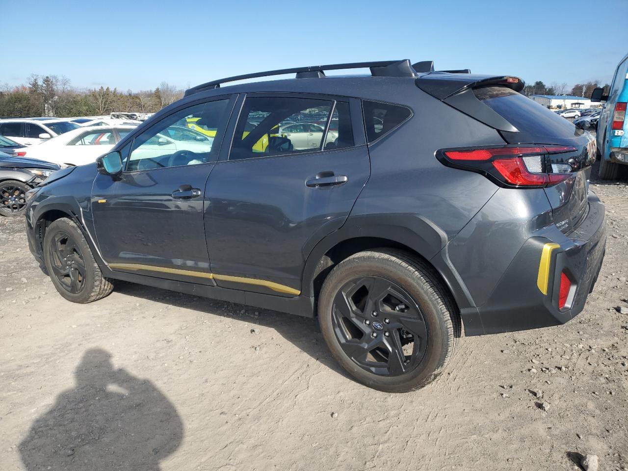 2024 Subaru XV VIN 4S4GUHF60R3713016 Copart auction photo, front end / side damage thumbnail 2