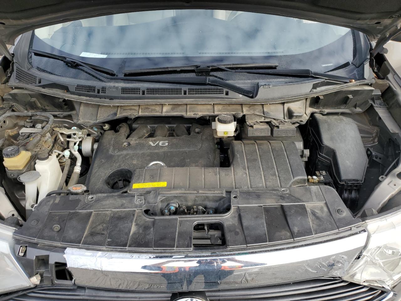 2014 Nissan Quest VIN JN8AE2KP1E9100210 Copart auction photo, front end damage thumbnail 12