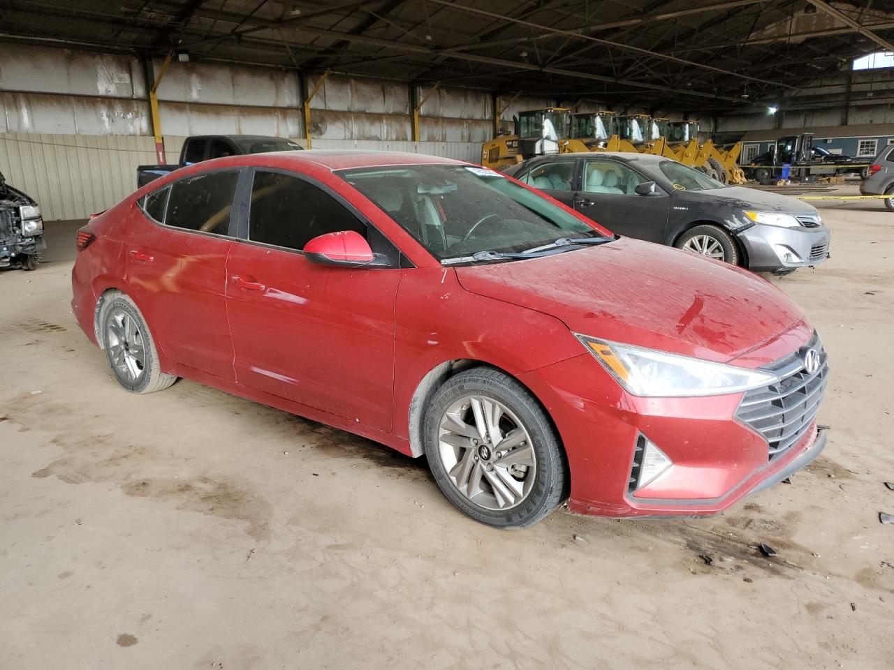 2020 Hyundai Elantra VIN KMHD84LF3LU910249 Copart auction photo, rear end / front end damage thumbnail 4