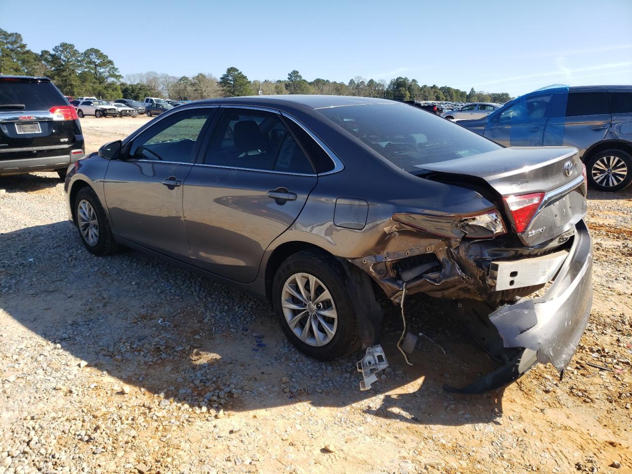 2016 Toyota Camry VIN 4T4BF1FKXGR571313 Copart auction photo, rear end damage thumbnail 2
