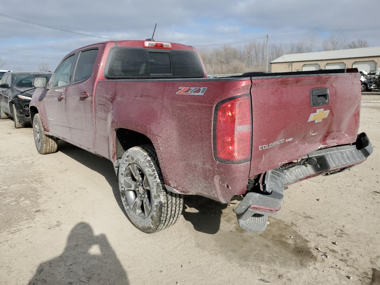 2019 Chevrolet Colorado VIN 1GCGTDEN9K1122922 Copart auction photo, rear end damage thumbnail 2