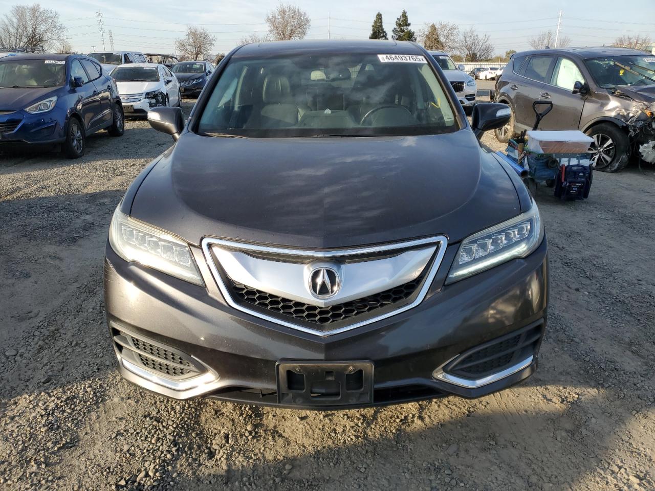 2016 Acura RDX VIN 5J8TB4H58GL016990 Copart auction photo, rear end / side damage thumbnail 5