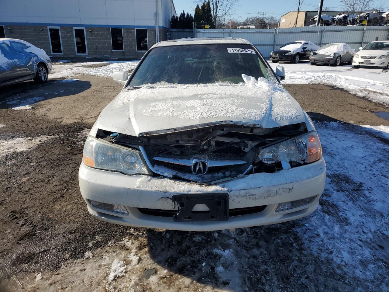 2003 Acura TL VIN 19UUA566X3A093374 Copart auction photo, front end damage thumbnail 5