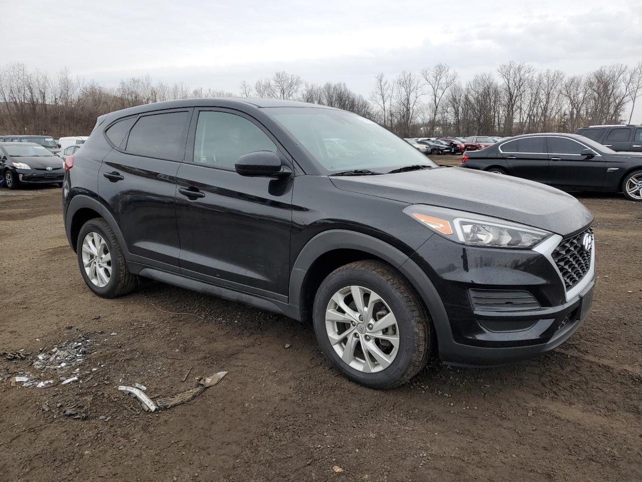 2019 Hyundai Tucson VIN KM8J2CA41KU007791 Copart auction photo, side / rear end damage thumbnail 4
