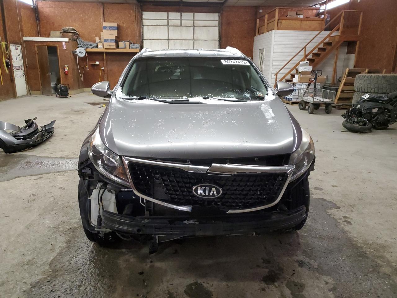 2015 KIA Sportage VIN KNDPBCAC7F7793106 Copart auction photo, front end / undercarriage damage thumbnail 5