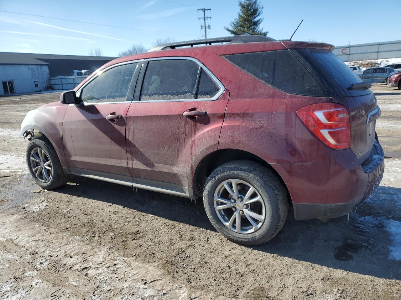 2017 Chevrolet Equinox VIN 2GNALCEK3H6188420 Copart auction photo, front end / minor dent/scratches damage thumbnail 2