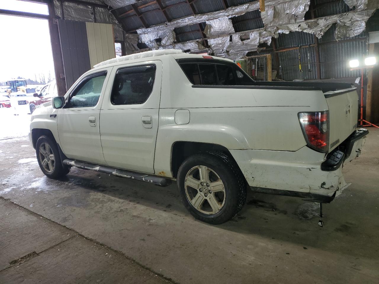 2014 Honda Ridgeline VIN 5FPYK1F55EB004647 Copart auction photo, rear end damage thumbnail 2