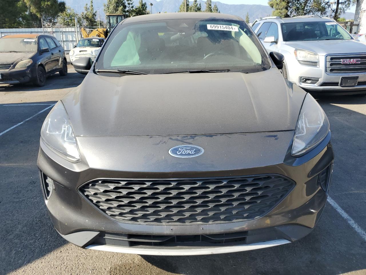 2020 Ford Escape VIN 1FMCU0F66LUC77824 Copart auction photo, rear end / side damage thumbnail 5