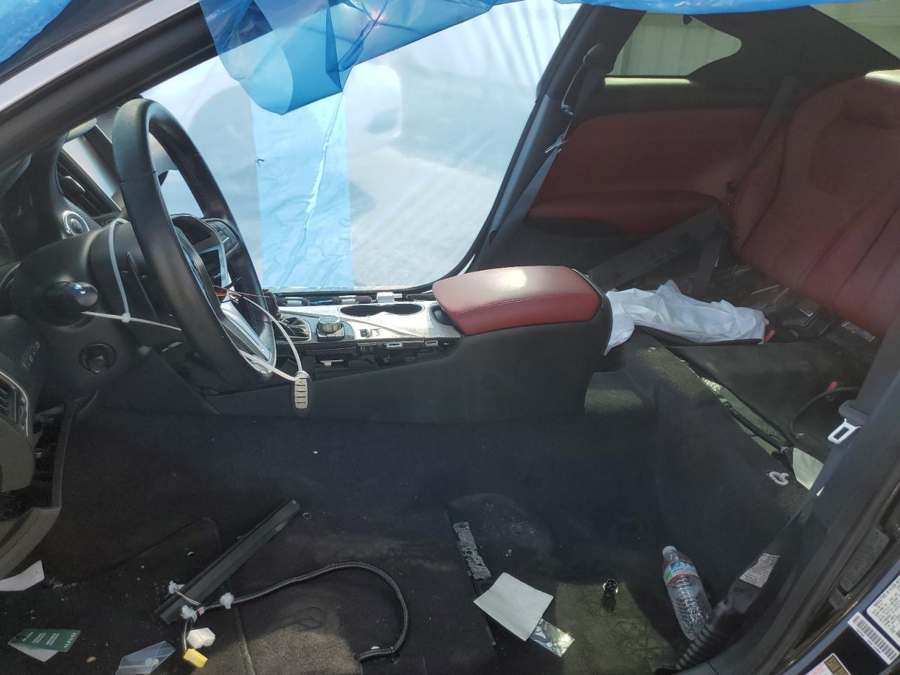 2017 Infiniti Q60 VIN JN1FV7EK5HM610398 Copart auction photo, vandalism / stripped damage thumbnail 7