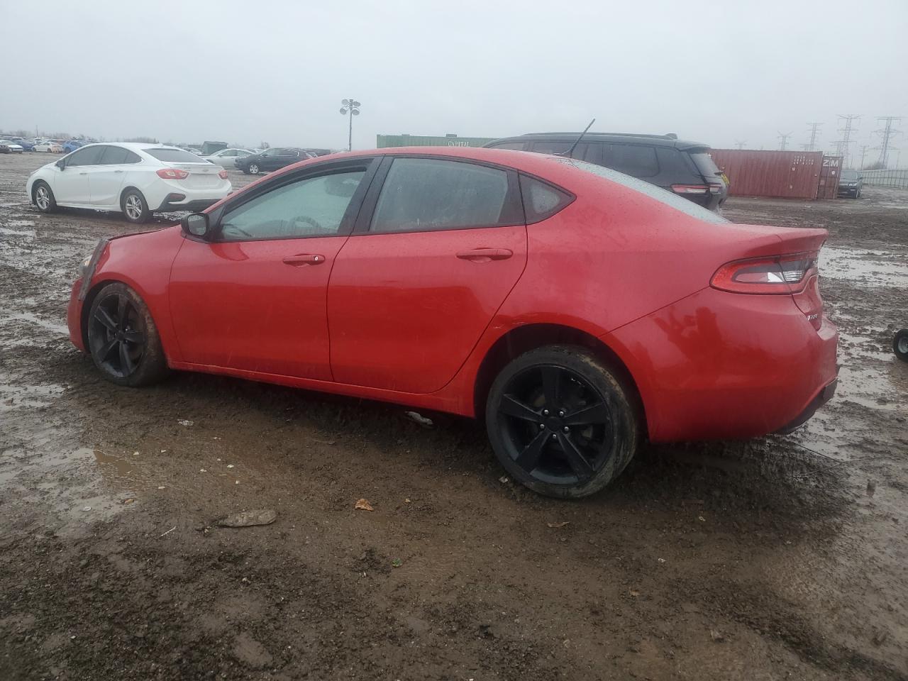 2015 Dodge Dart VIN 1C3CDFBB5FD102161 Copart auction photo, front end / side damage thumbnail 2
