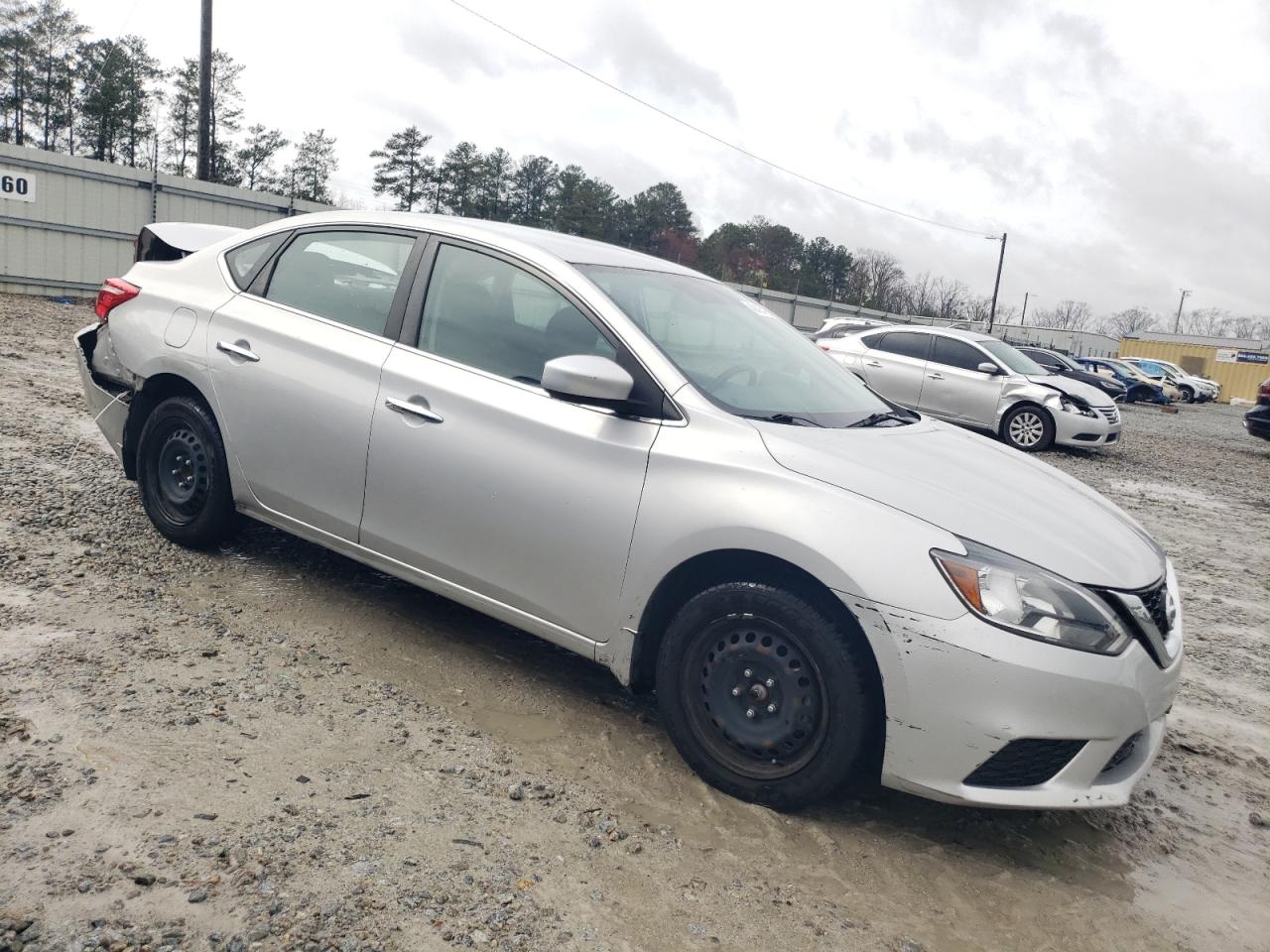 2019 Nissan Sentra VIN 3N1AB7AP0KY327299 Copart auction photo, rear end / undercarriage damage thumbnail 4
