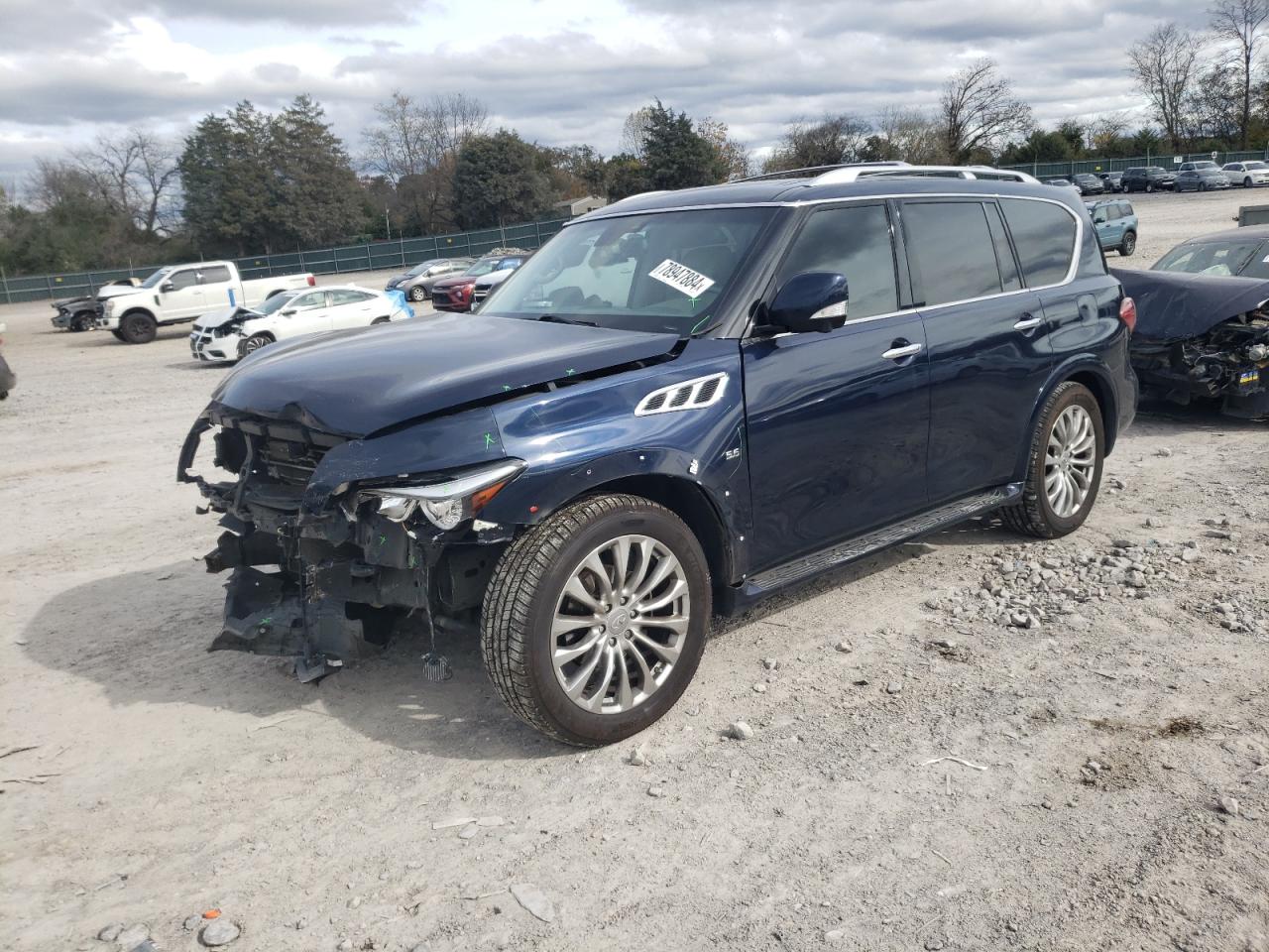 2017 Infiniti QX80 VIN JN8AZ2NE8H9160388