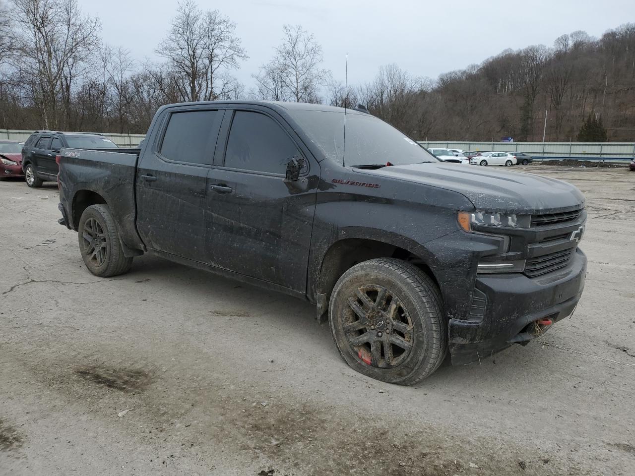 2022 Chevrolet Silverado VIN 1GCUYEED2NZ179633 Copart auction photo, rear end / side damage thumbnail 4