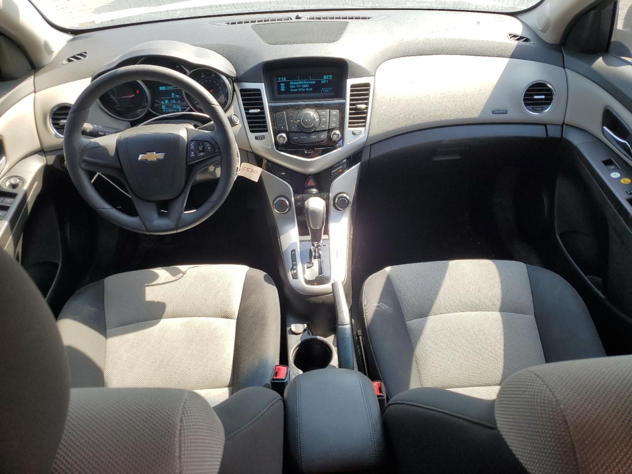 2015 Chevrolet Cruze VIN 1G1PA5SH2F7245824 Copart auction photo, front end / side damage thumbnail 8