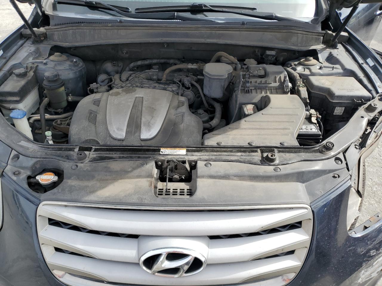2012 Hyundai Santa Fe VIN 5XYZH4AG3CG116911 Copart auction photo, front end / side damage thumbnail 14