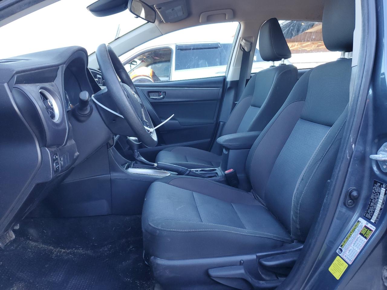2017 Toyota Corolla VIN 2T1BURHEXHC785095 Copart auction photo, front end damage thumbnail 7