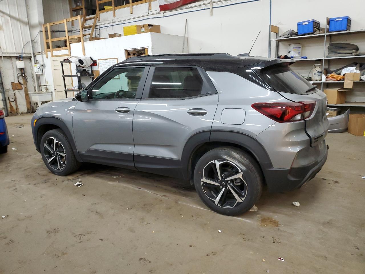 2023 Chevrolet TrailBlazer VIN KL79MUSL0PB190162 Copart auction photo, rear end / side damage thumbnail 2