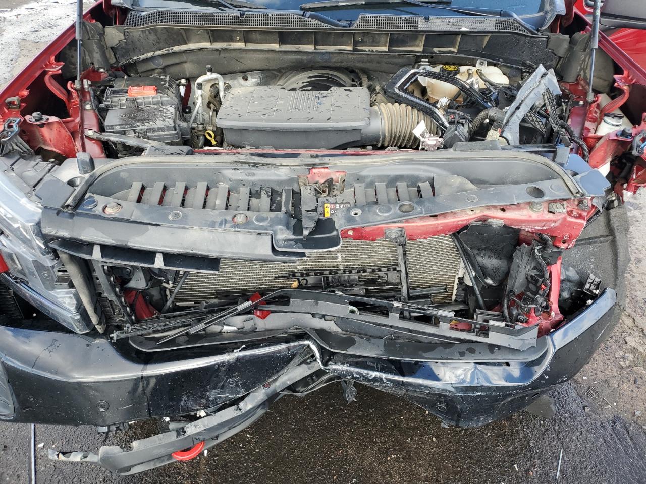 2022 Chevrolet Silverado VIN 3GCPYFELXNG154232 Copart auction photo, front end damage thumbnail 11