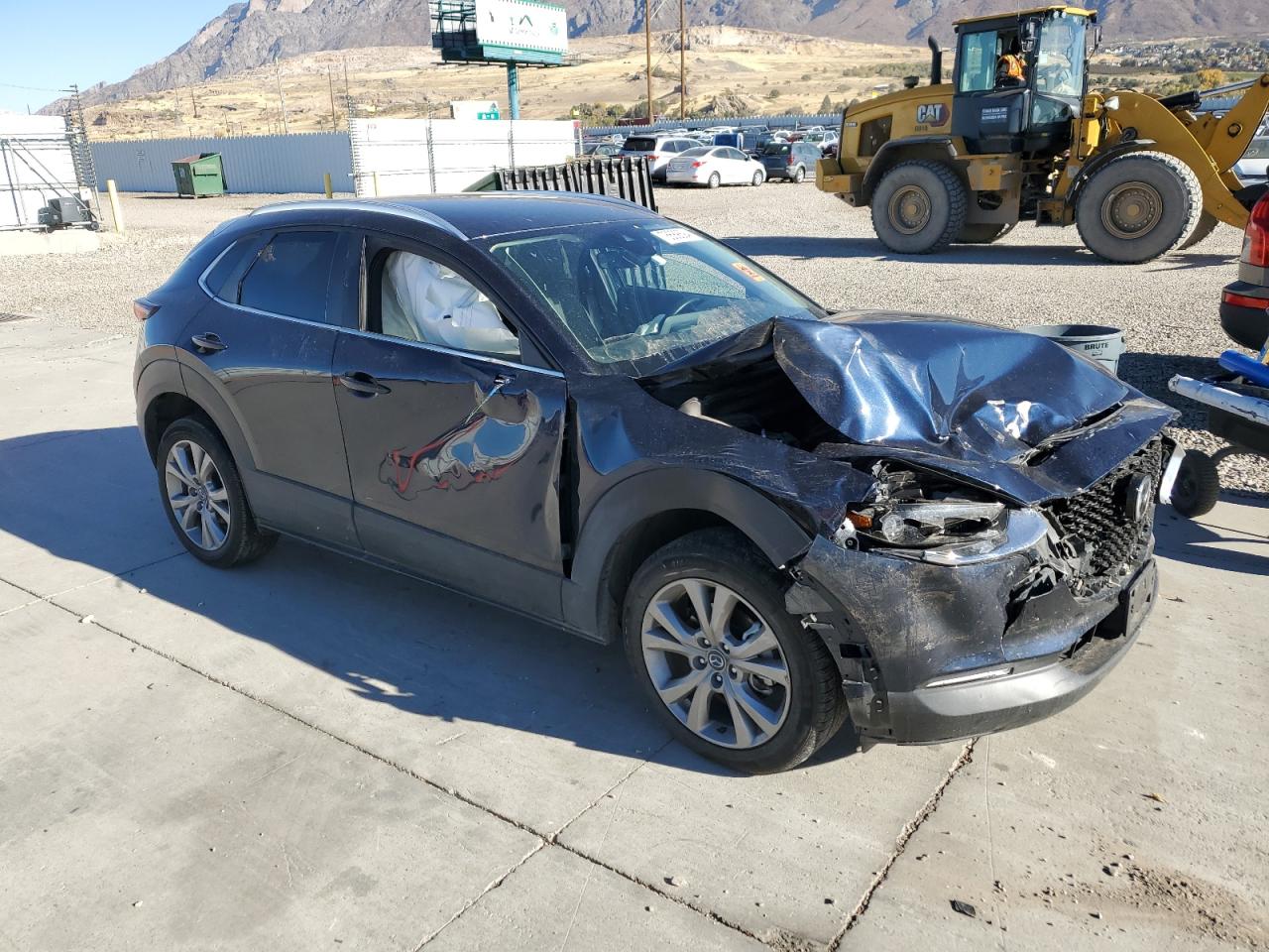 2023 Mazda CX-30 VIN 3MVDMBCM1PM512081 Copart auction photo, front end damage thumbnail 4