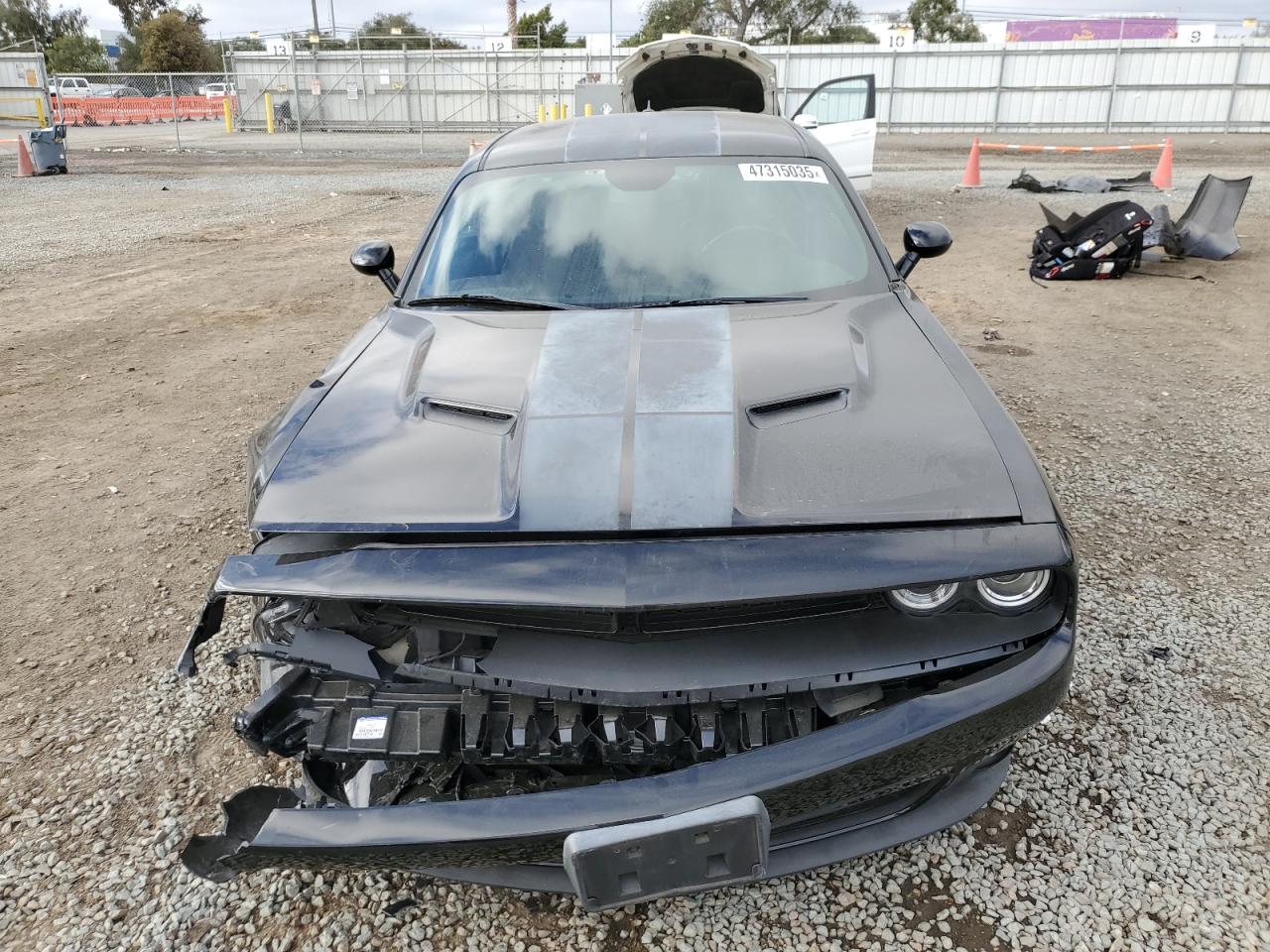 2017 Dodge Challenger VIN 2C3CDZAG8HH611312 Copart auction photo, all over damage thumbnail 5