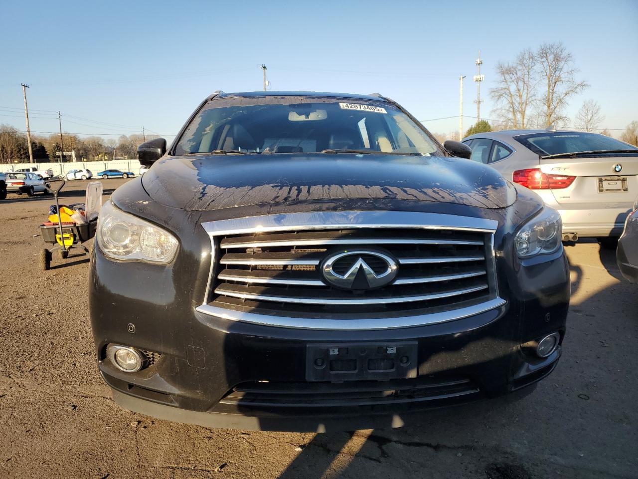2015 Infiniti QX60 VIN 5N1AL0MM4FC541466 Copart auction photo, side damage thumbnail 5