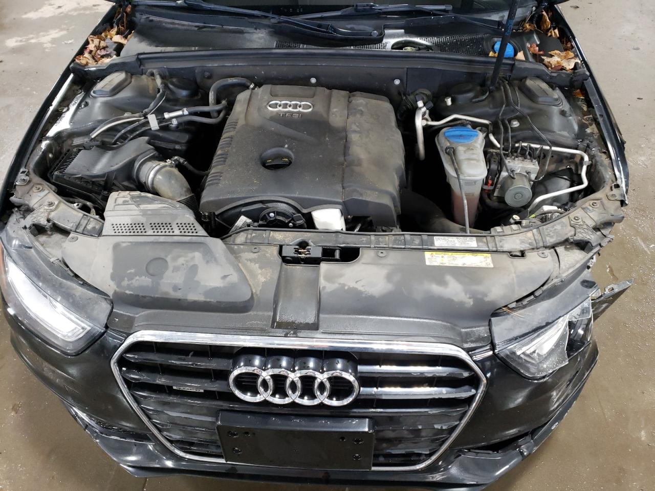 2015 Audi A4 VIN WAUFFAFLXFN018708 Copart auction photo, front end damage thumbnail 12