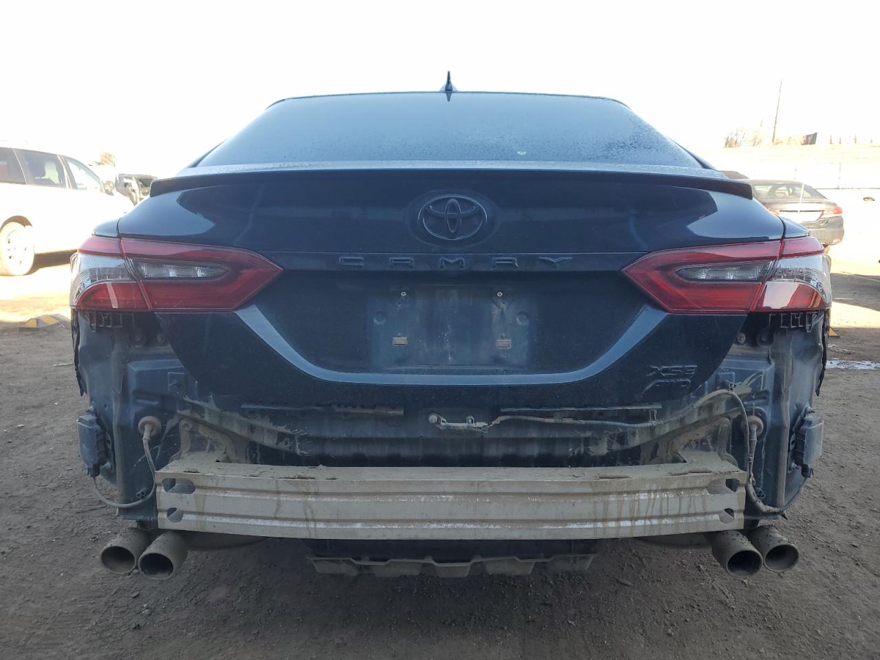 2021 Toyota Camry VIN 4T1K61BK0MU028192 Copart auction photo, front end / rear end damage thumbnail 6