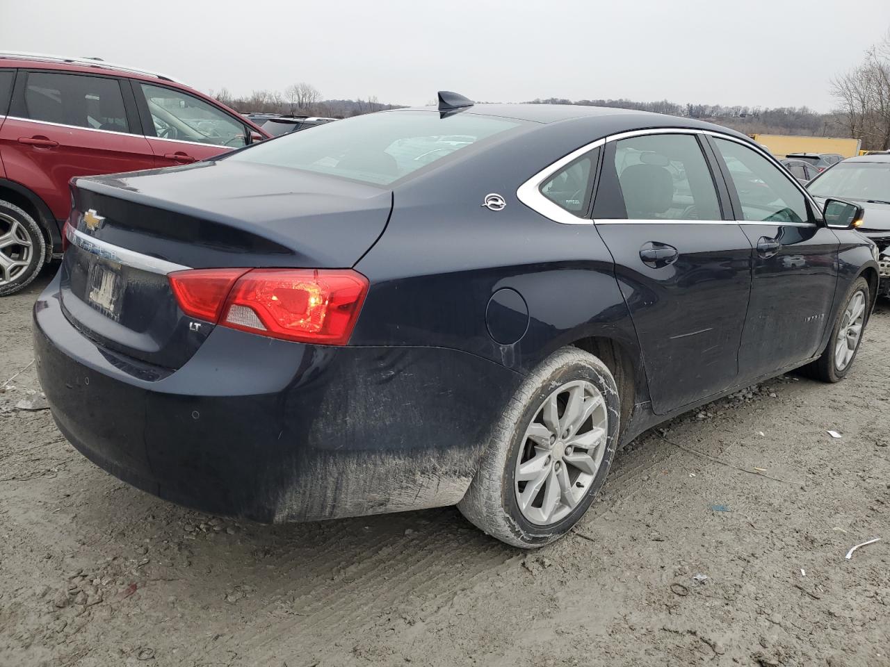 2017 Chevrolet Impala VIN 2G1105S3XH9113604 Copart auction photo, undercarriage / all over damage thumbnail 3