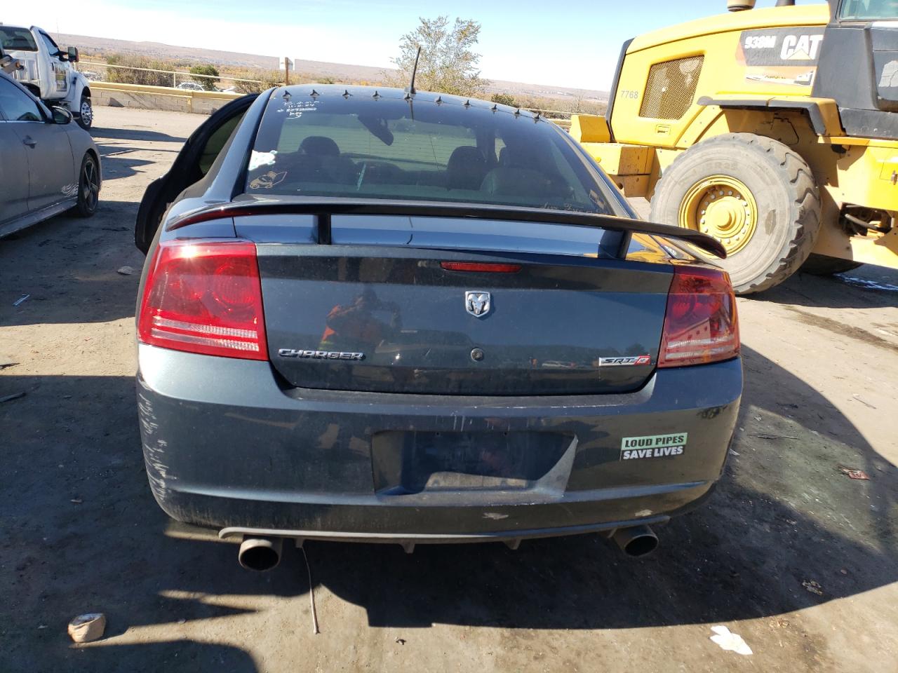 2008 Dodge Charger VIN 2B3LA73W28H271489 Copart auction photo, side damage thumbnail 6