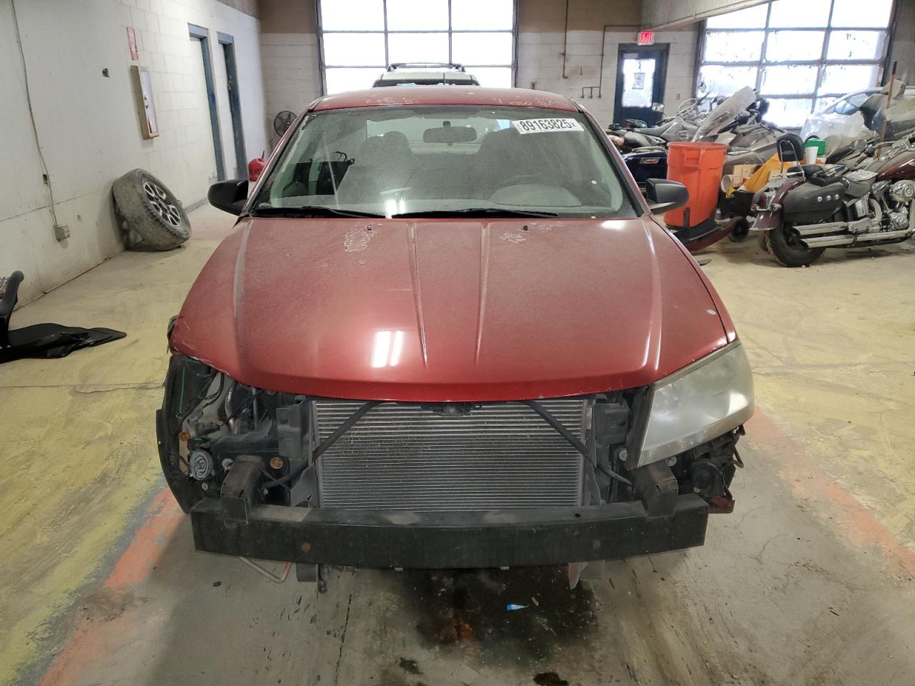 2009 Dodge Avenger VIN 1B3LC46BX9N561201 Copart auction photo, front end / minor dent/scratches damage thumbnail 5
