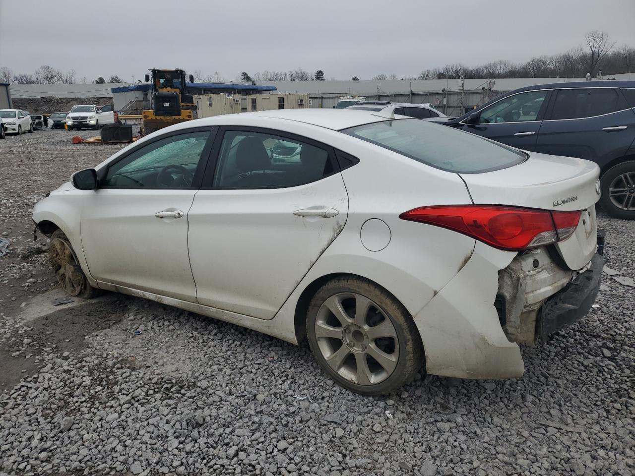 2012 Hyundai Elantra VIN 5NPDH4AE3CH081904 Copart auction photo, front end / rear end damage thumbnail 2