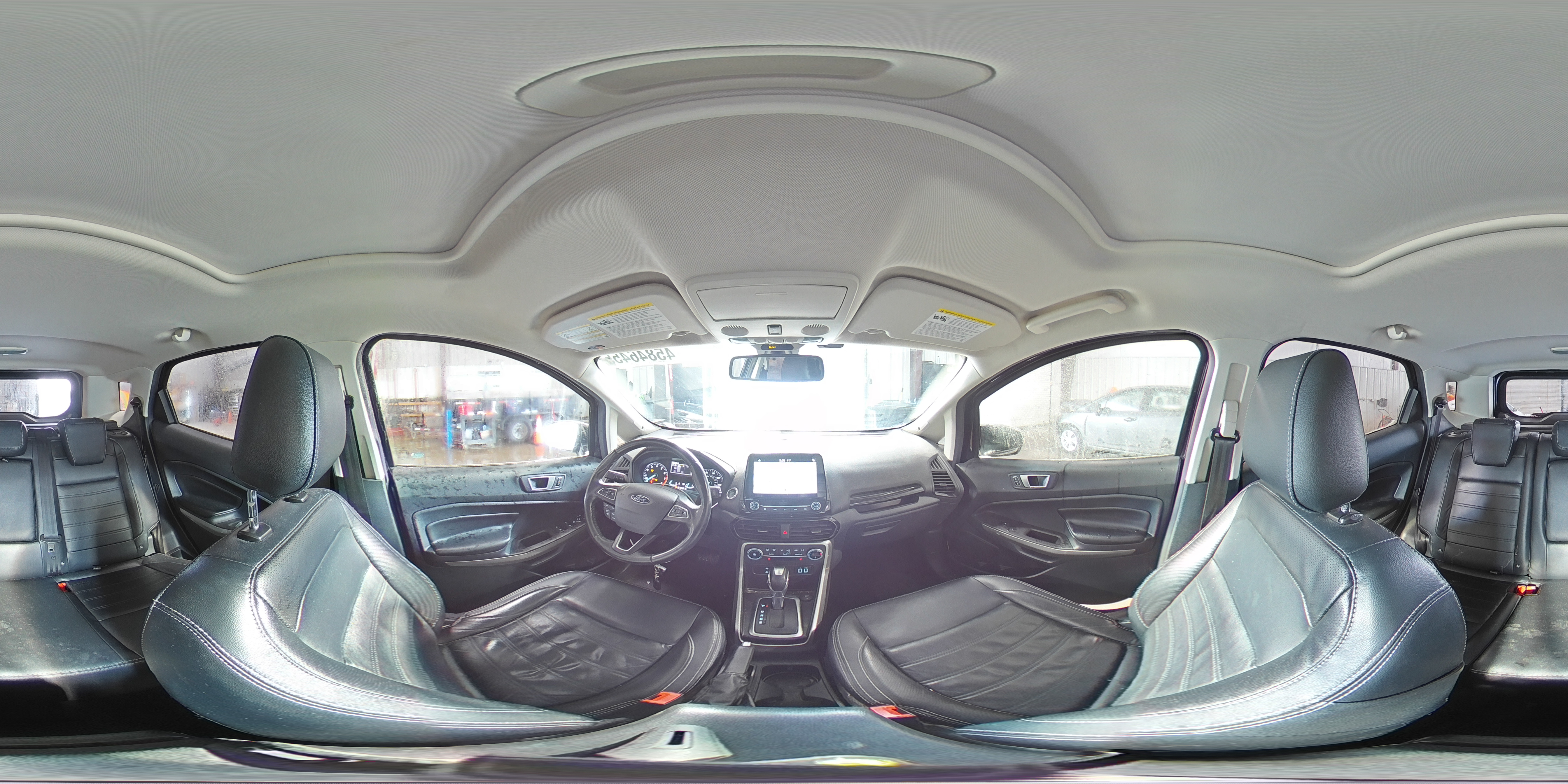 2018 Ford EcoSport VIN MAJ6P1WL8JC192416 Copart auction photo, front end / side damage thumbnail 15