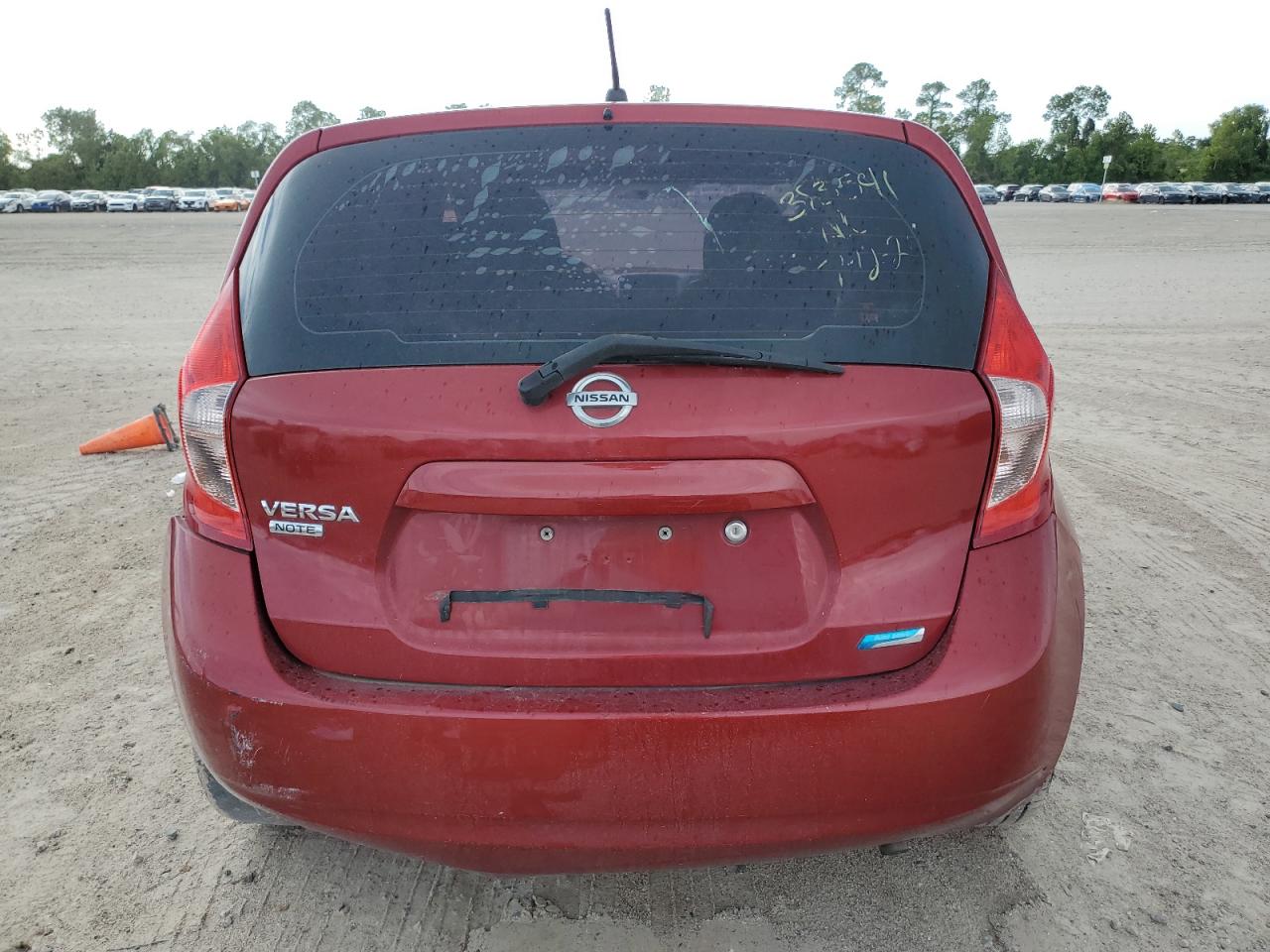 2014 Nissan Versa VIN 3N1CE2CP1EL388128 Copart auction photo, all over damage thumbnail 6