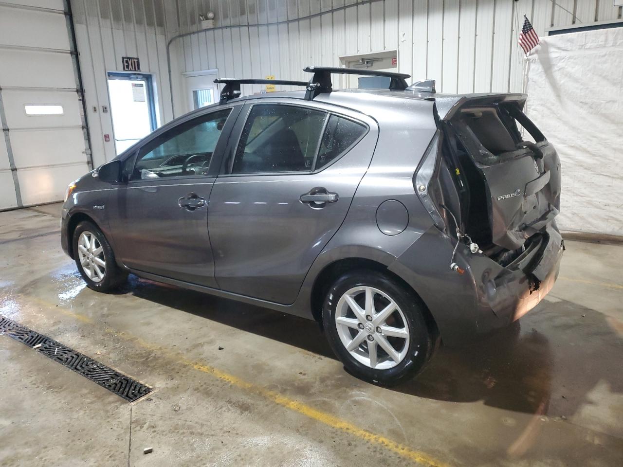 2015 Toyota Prius VIN JTDKDTB37F1106499 Copart auction photo, rear end damage thumbnail 2