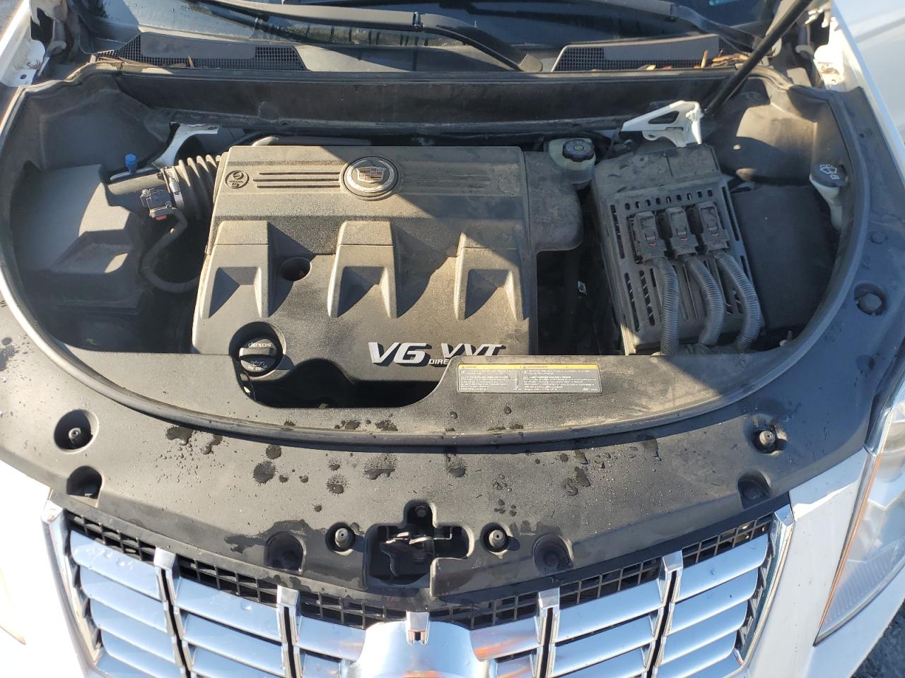 2013 Cadillac SRX VIN 3GYFNCE3XDS562240 Copart auction photo, rear end / front end damage thumbnail 12
