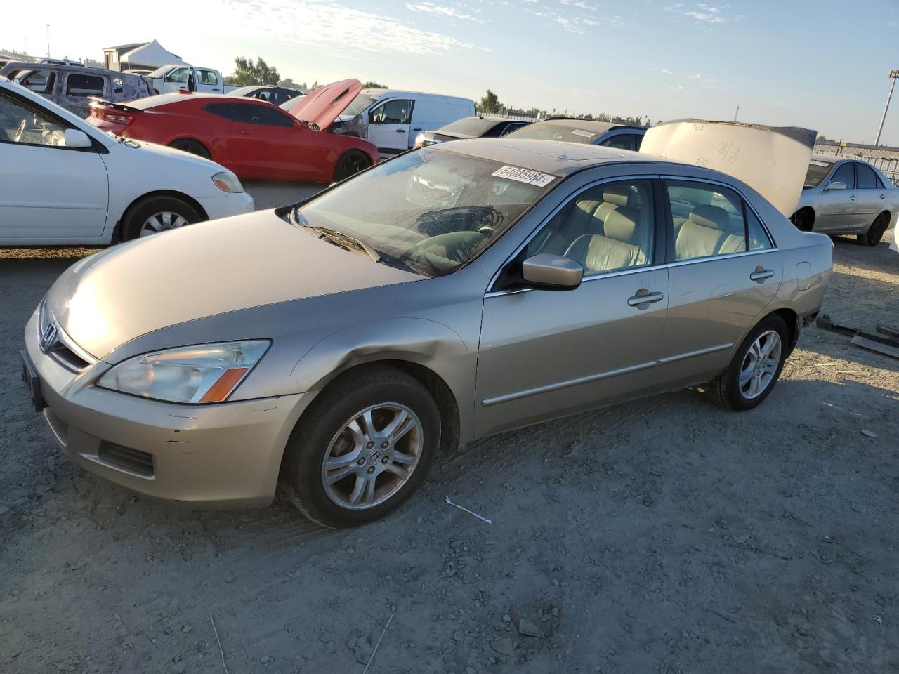 2007 Honda Accord VIN 1HGCM56887A035662