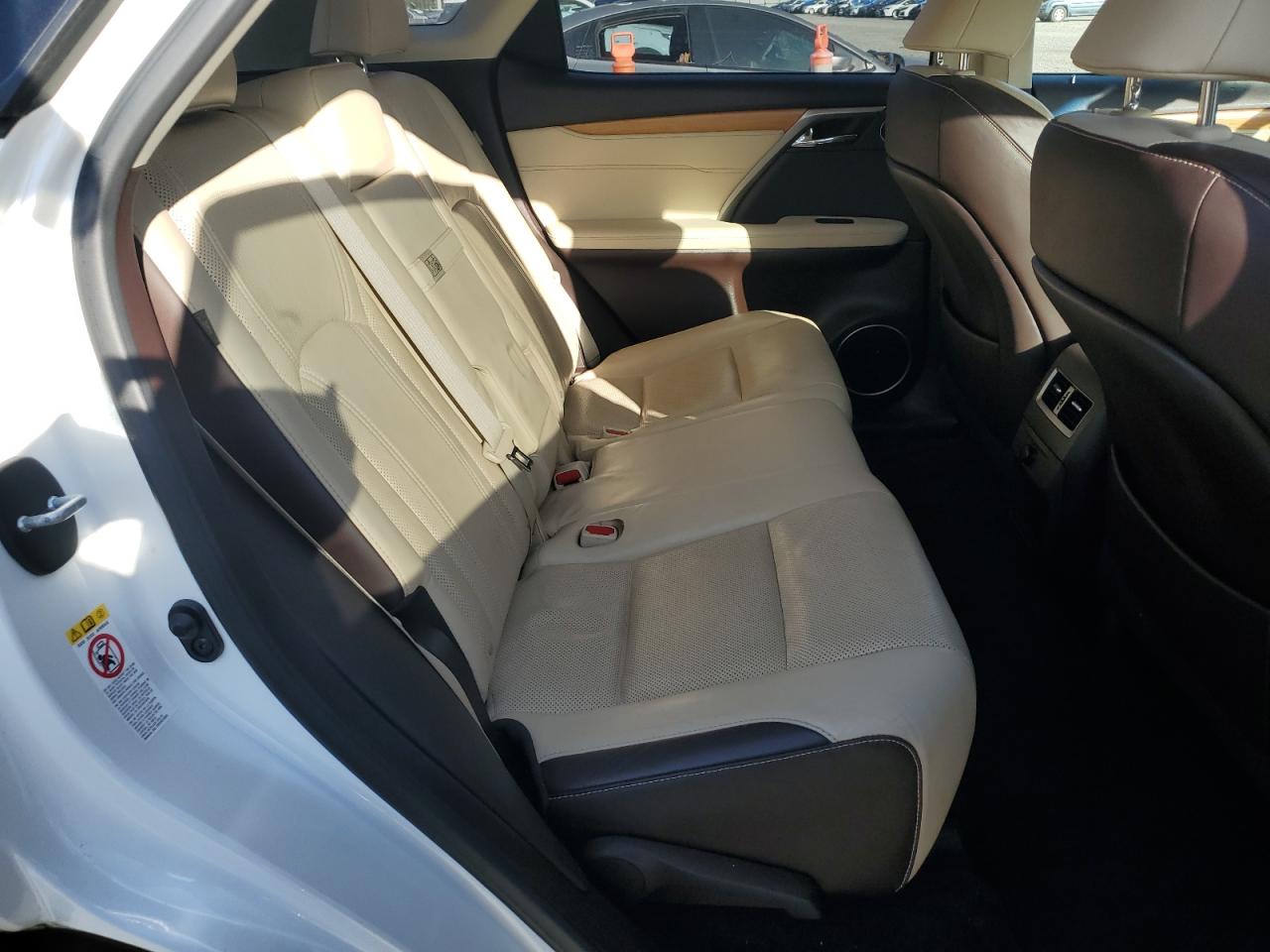 2017 Lexus RX VIN JTJBZMCA8H2017975 Copart auction photo, rear end / top/roof damage thumbnail 11
