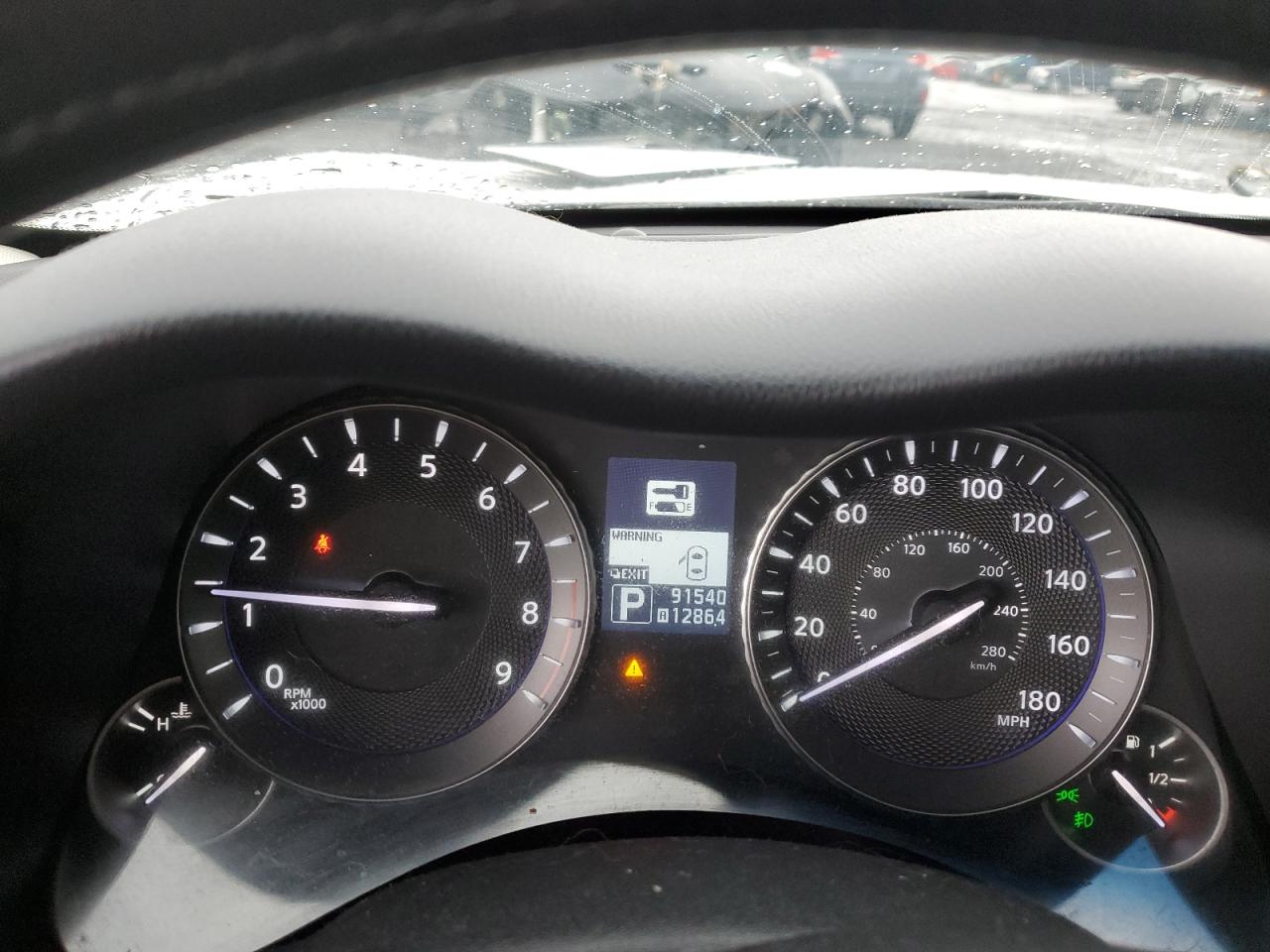 2012 Infiniti M VIN JN1BY1AR7CM394276 Copart auction photo, front end damage thumbnail 9