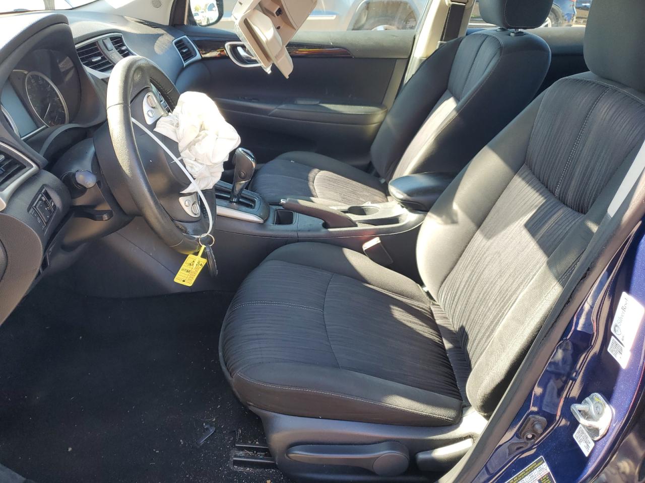 2017 Nissan Sentra VIN 3N1AB7AP6HL717135 Copart auction photo, front end / side damage thumbnail 7
